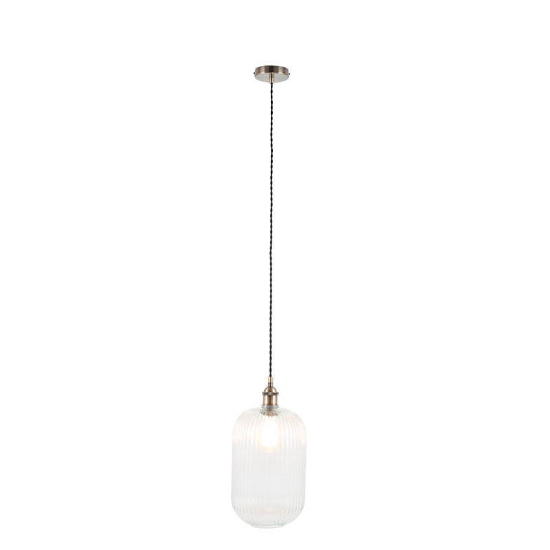 Roycroft 1 - Light Clear Single Pendant