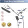 Shower Head With Handheld Combo, High-Pressure Rain/Rainfall