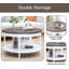 Table basse avec rangement Camia
