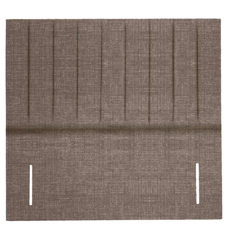Marita Upholstered Headboard, Plum, 100% Linen, Super King (6')