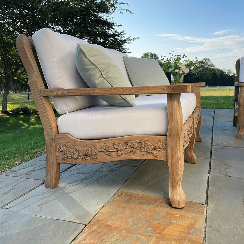Normandy Outdoor 2 - Seat Loveseat, Carbon