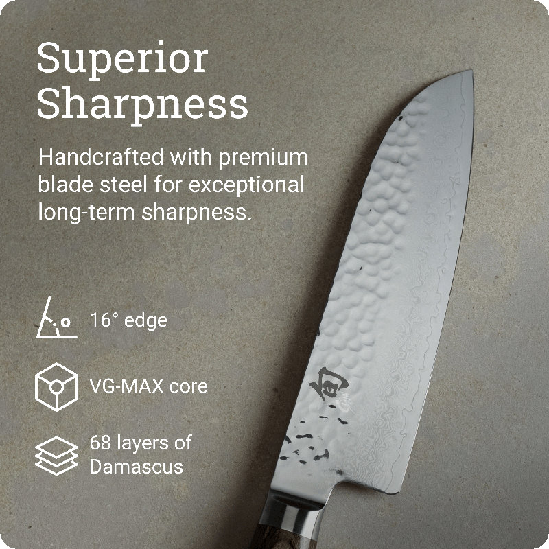 Premier Santoku Knife, 7"