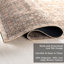 Tapis en mélange de jute de polyester Jeccica-951609498