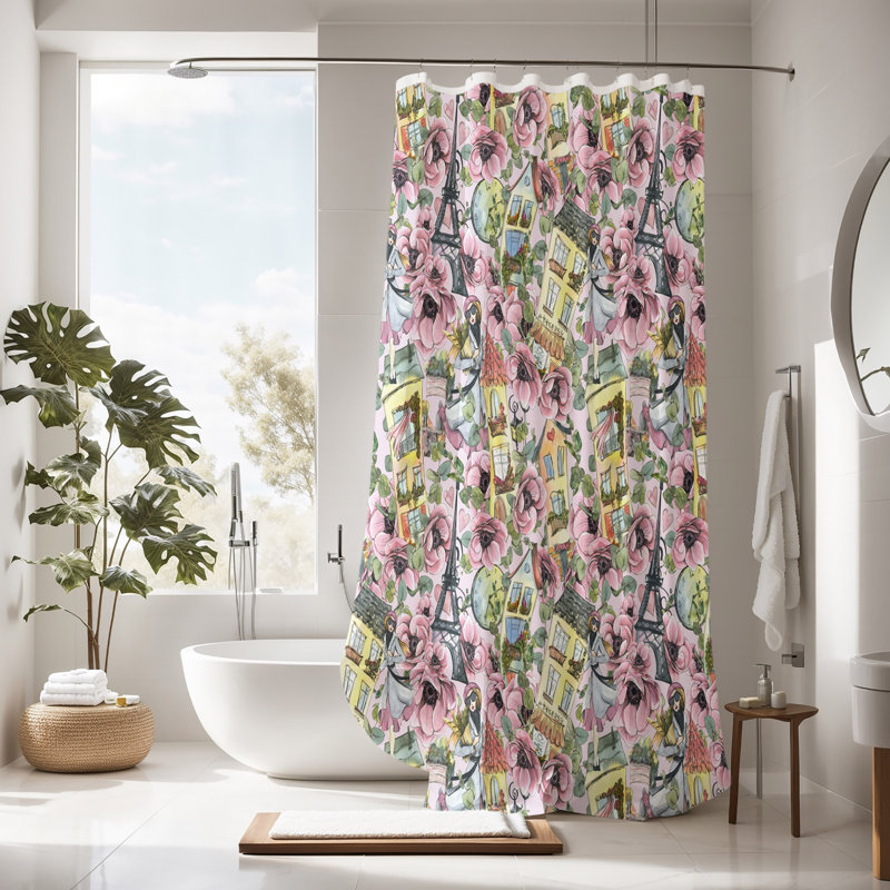 Shower Curtain, 83" H x 70" W