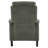Modern Design Fabric Upholstered Push Back Recliner-278331164