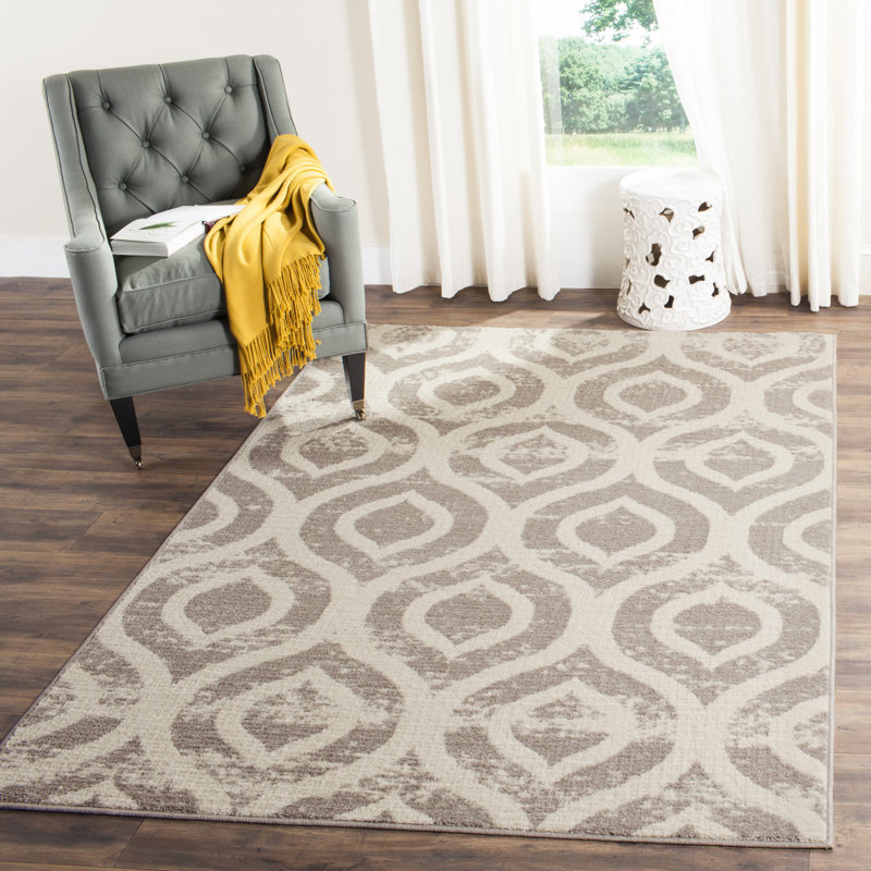 Ardrey Performance Geometric Rug, Rectangle 6'7" x 9'2"