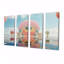 Culberhouse - Ensemble de décoration murale paysage abstrait 4 pièces-106426124