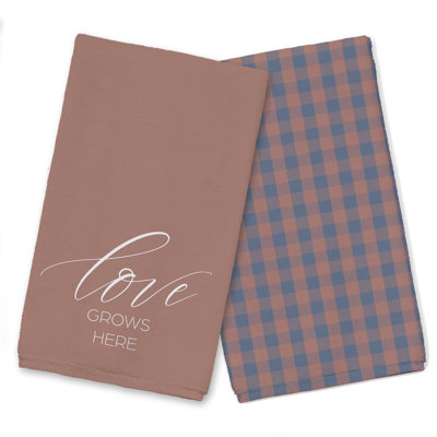 Cotton Plaid Tea Towel Kitchen Towel