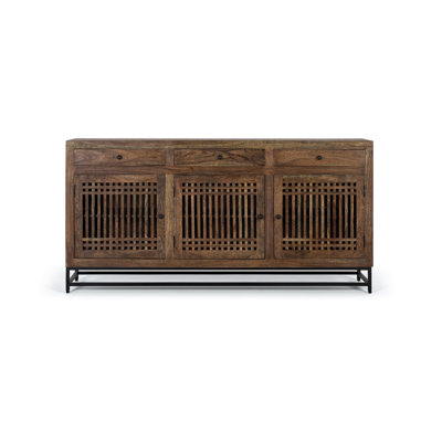 Aburizik 180cm Solid Wood Sideboard
