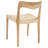 Dannon 17.71'' H Teak Side Chair