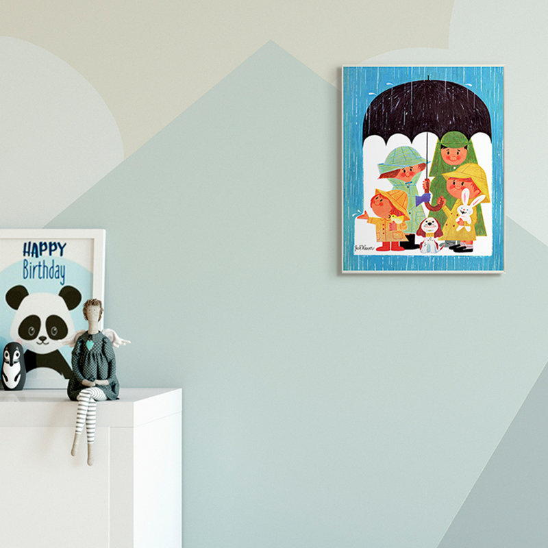 Dessin de Raycliff Rainy Day, H 15 po x l 10 po, Plaque murale