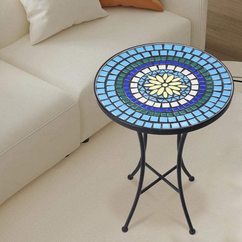 Table d'extérieur Silvie 14 L x 14 W