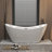 Elegant Freestanding Bathtub Acrylic Modern Bathroom Relaxation