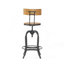 Tabourets de bar pivotants à hauteur réglable