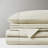 800 Thread Count Ivory Cotton Blend Sateen 6-Piece King Sheet Set-1383173153-1383173156