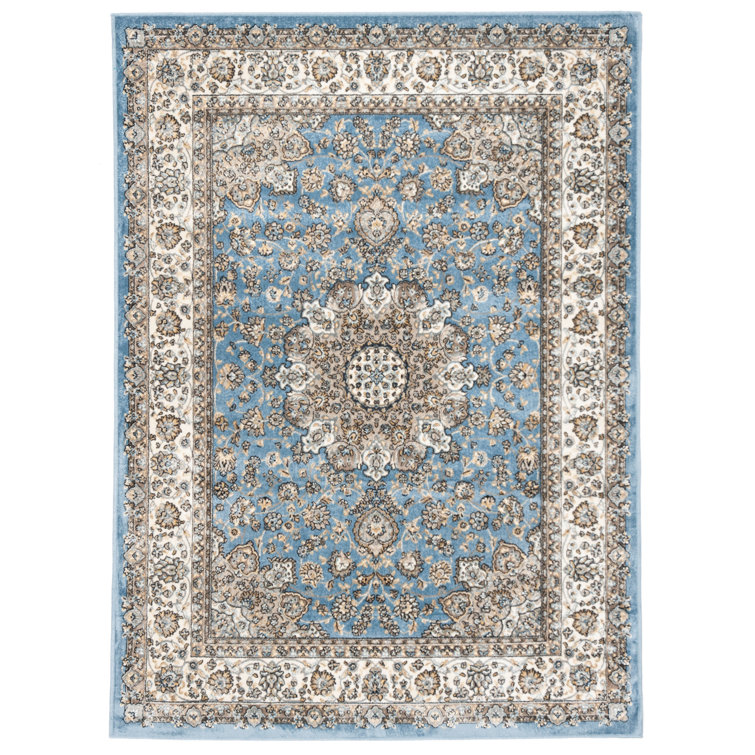 Carolus Viscose Pile Oriental Rug