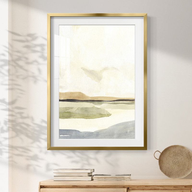 Slate Movement IV -Framed Print