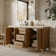 Alsup 60'' Double Bathroom Vanity with Quartz Top