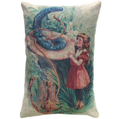  Alice Linen Throw Pillow