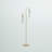 Ricky 64'' Pale Gold Tree Floor Lamp