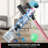 Cordless Vacuum Cleaner, 8 in 1 Powerful Suction Lightweight Vacuum Cleaner for Home, LED Display, 3 Suction Modes, 45Mins Detachable Battery Vacuum for Hard Floor Carpet Pet Hair, Pink