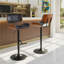 Tabouret de bar pivotant à hauteur réglable Aliane-1341354903