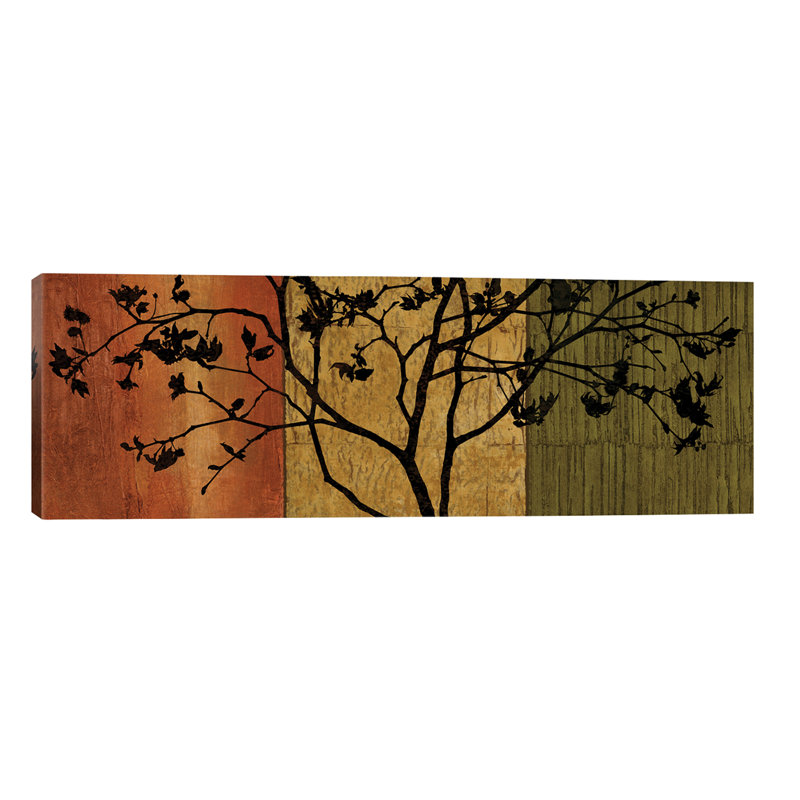 Arboreal II by Chris Donovan - Panoramic Print on Canvas, 30.48 cm H x 91.44 cm W x 1.91 cm D, No Frame