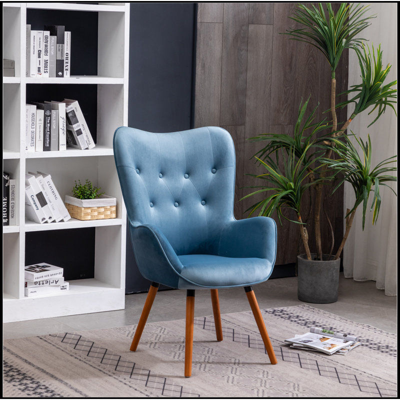 Fauteuil d'appoint Doarnin, Bleu