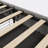 Bed Frame with LED, Wings Headboard Design-1385725512-1385725513