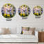 Birches in The Morning Woods - Horloge murale-59913899