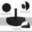 Pluto 20 Lb. Free Standing Umbrella Base-339541092
