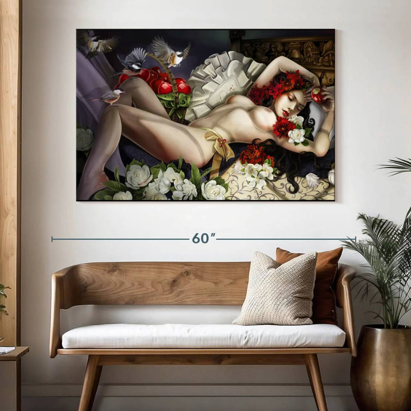 Fallen Snow, 34" H x 51" W