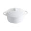 Ensemble de petites casseroles ovales en grès avec couvercle Martha Stewart-64101203-96924943