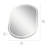 Lenorak Flat Wall Mirror