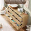 136.9 cm W Chest of 7 Drawers-940870164