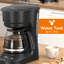 Compact 5-Cup Coffee Maker – 24H Programmable Timer, Keep Warm Function, 25Oz Water Tank, Overheat Protection, And Auto-Shutoff. Ideal For Home, Office, Or Outdoor Adventures (Black)-113319946