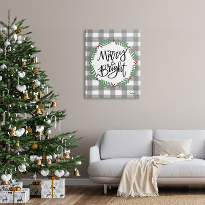 Merry & Bright Gingham Christmas