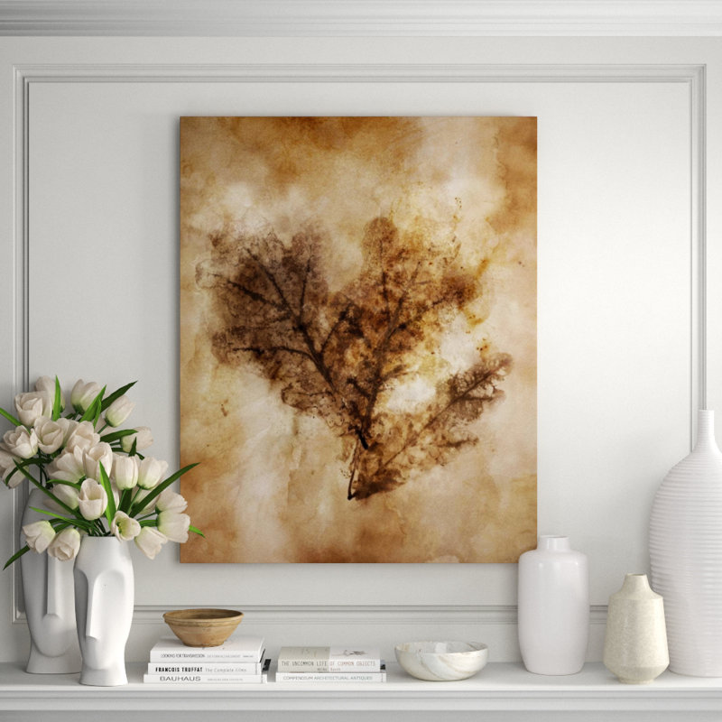 Autumnal Leaves IV Print by Mari Urasawa, 50" H x 40" W, Plexi