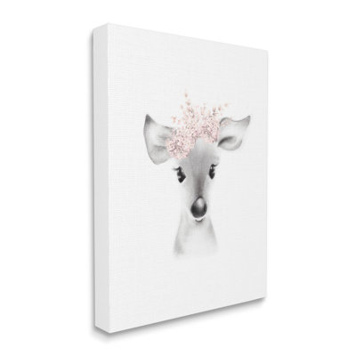 Croquis de fleurs de cerf moelleux
