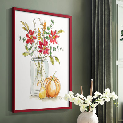 «Simple Harvest I», reproduction encadrée - bois massif