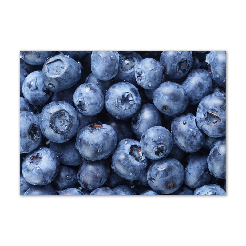 Blueberries - Wrapped Canvas Print