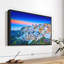 Impression romantique sur toile romantique Santorini Sunset-1398549829