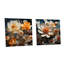 «Buttercups Emotion Sunshine», ensemble de 2 art mural en verre sur verre acrylique-103920794