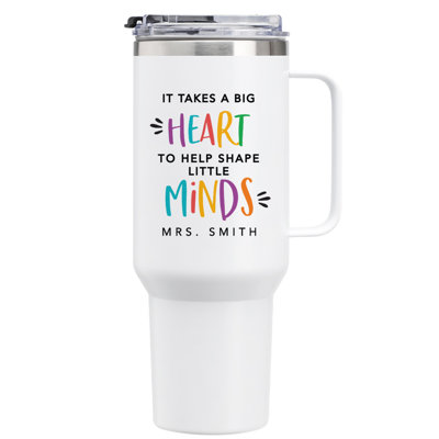 Verre personnalisé avec poignée 40 oz