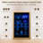 2-Person Far Infrared Indoor Sauna with Tempered Glass Door and Solid Hemlock Wood