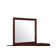 Miroir pour commode rectangulaire