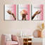 3 Piece Wrapped Canvas Wall Art-596730083