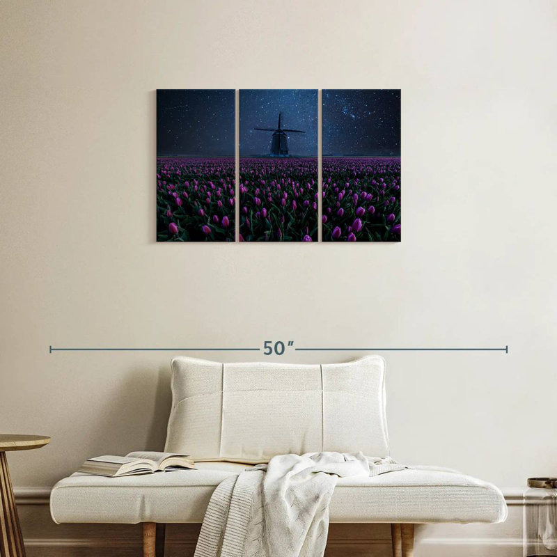 Champ de tulipes Harnek Starry, H 20 po x l 33 po