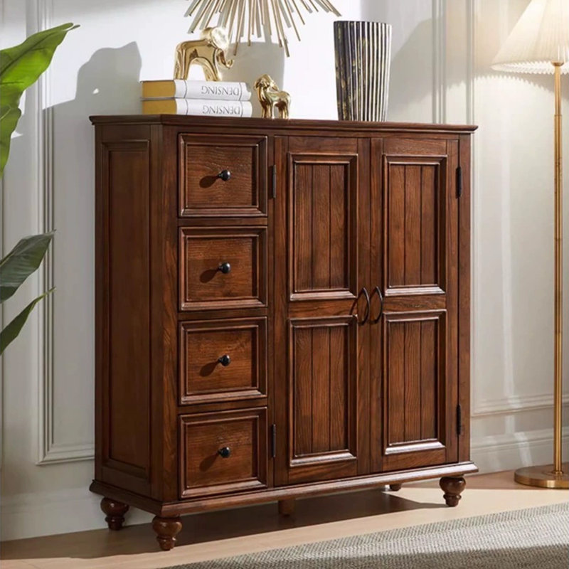 Banc de rangement Cherry, Cerisier