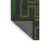 Tapis de zone vert foncé à motifs-1098954341